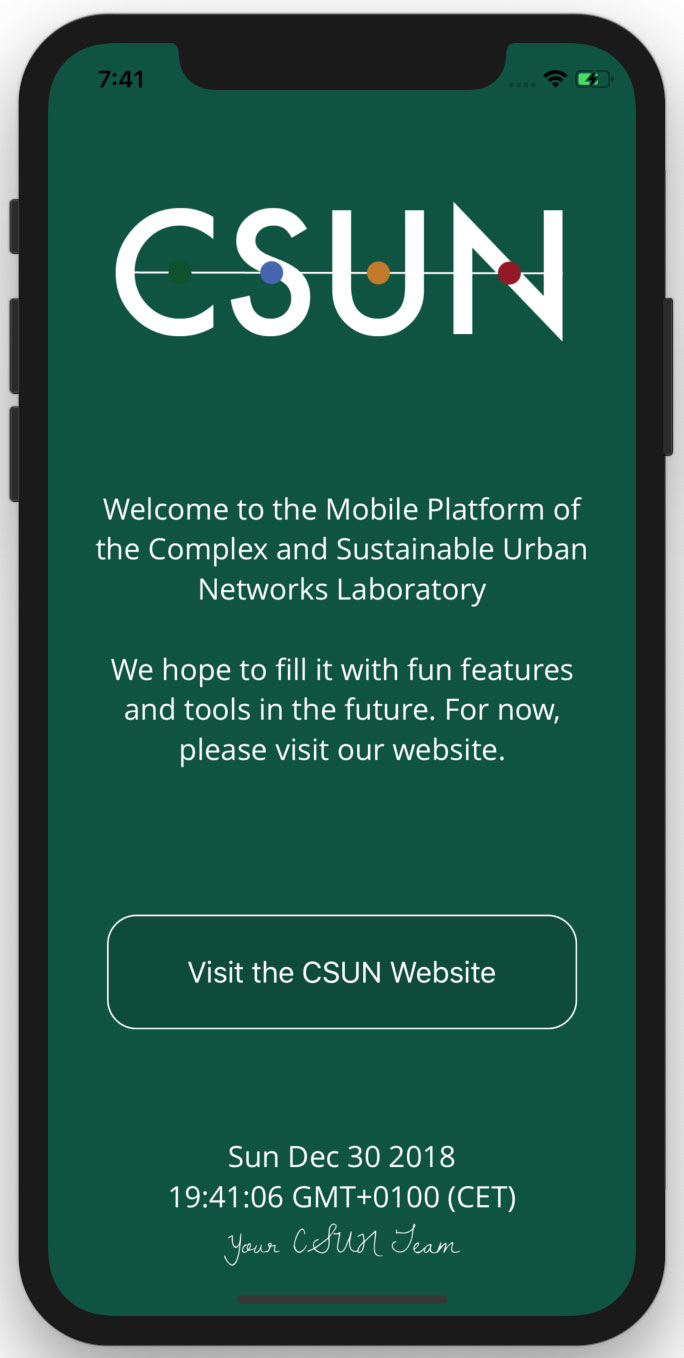 CSUN Smartphone App